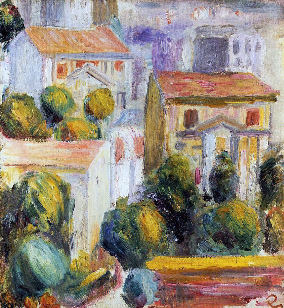  Pierre Auguste Renoir House at Cagnes - Hand Painted Oil Painting