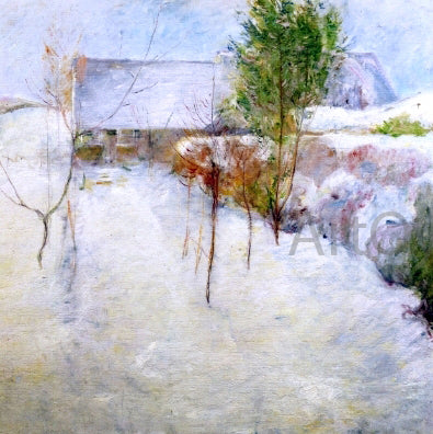 John Twachtman House in Snow - Hand Painted Oil Painting