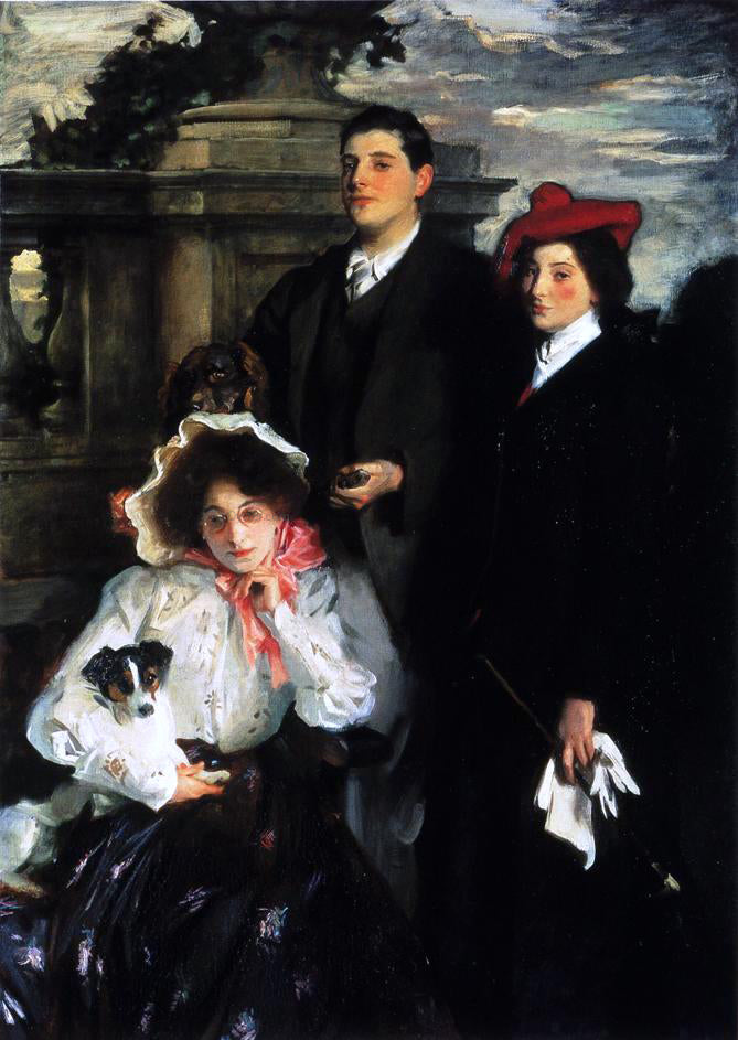 John Singer Sargent Hylda, Almina and Conway, Children of Asher Wertheimer - Hand Painted Oil Painting