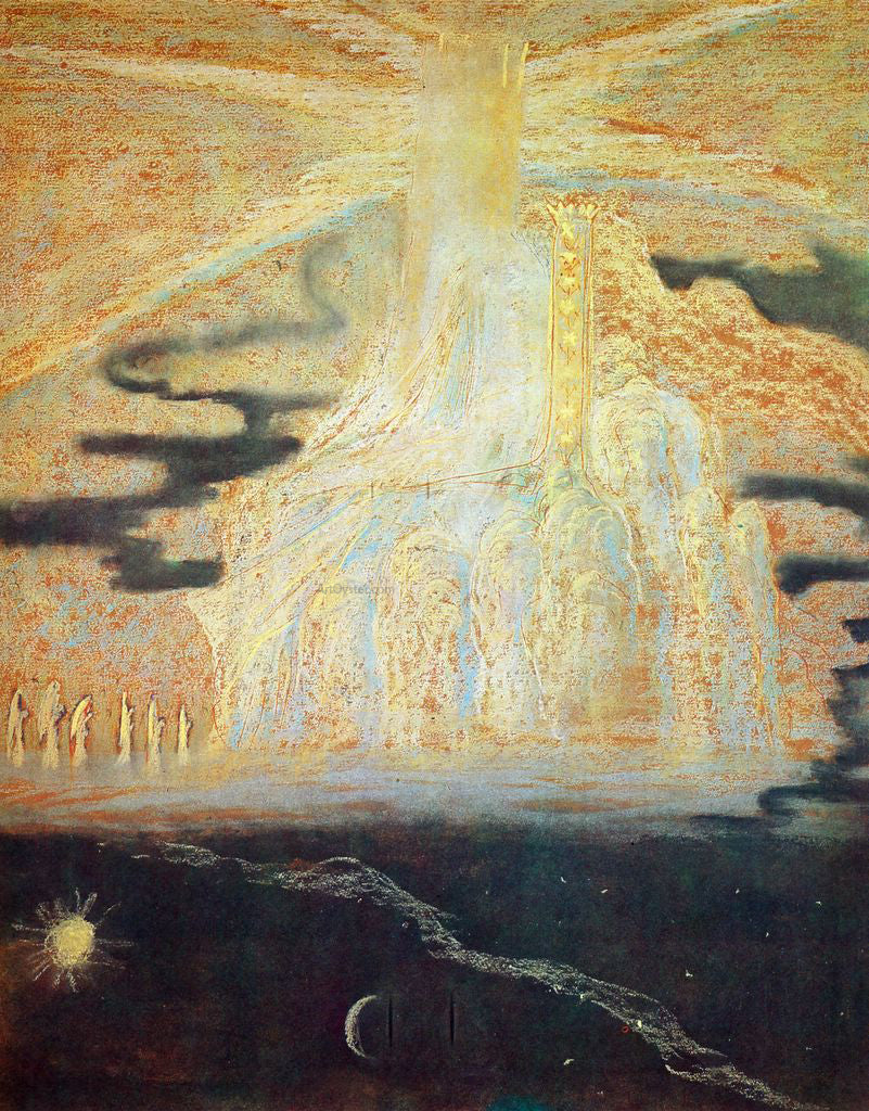 Mikalojus Ciurlionis Hymn II - Hand Painted Oil Painting