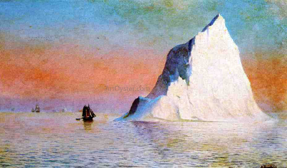 William Bradford Icebergs - Hand Painted Oil Painting