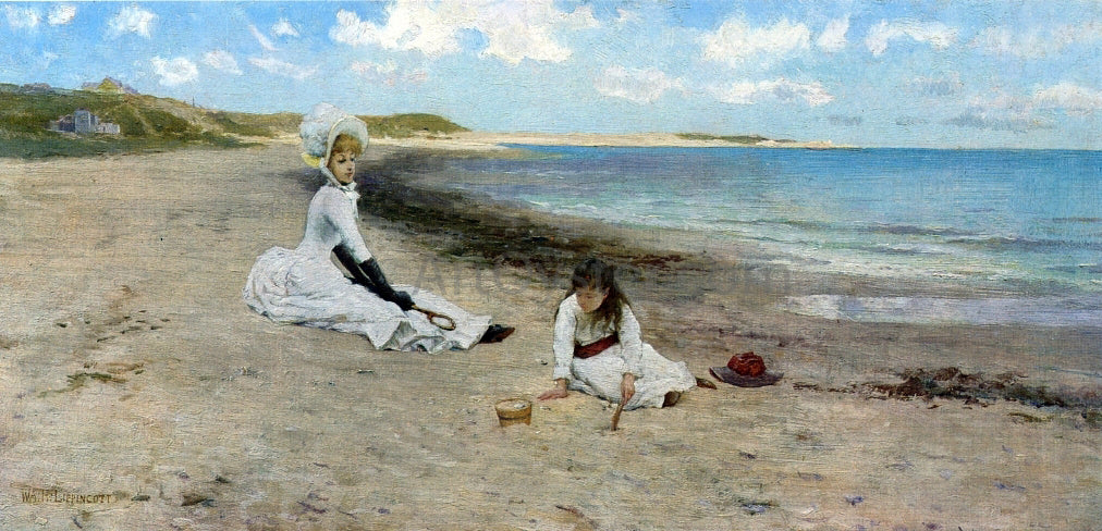 William H Lipincott Idle Hours - Hand Painted Oil Painting