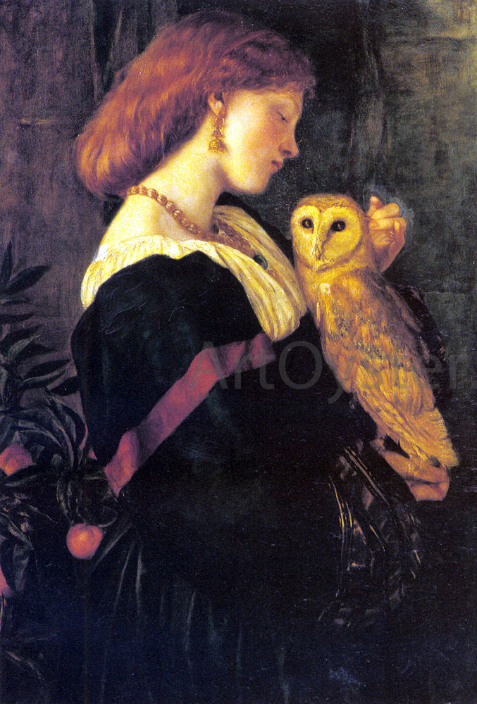 Valentine Cameron Prinsep Il Barbagianni - Hand Painted Oil Painting