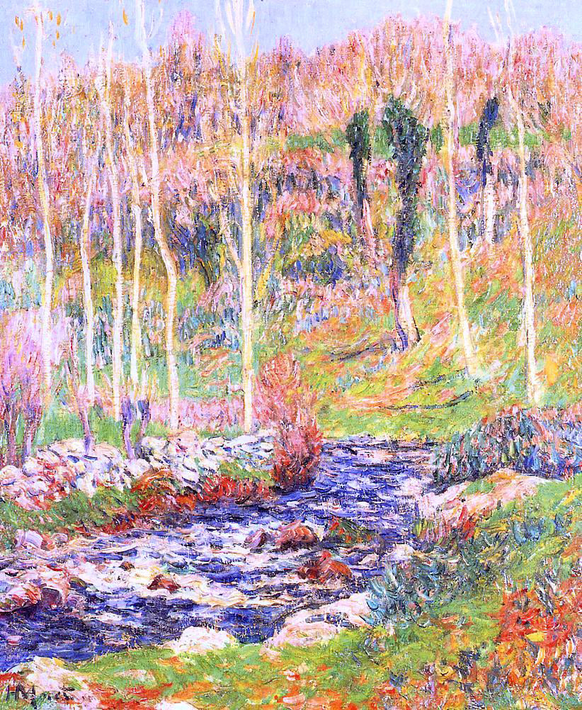Henri Moret Ile near Quimperle - Hand Painted Oil Painting