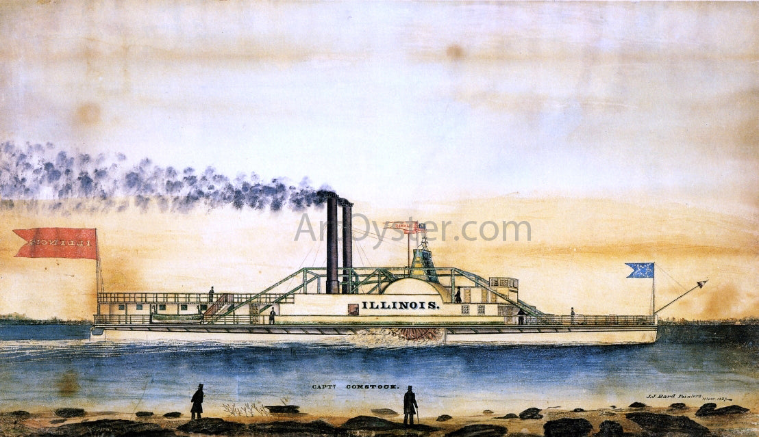 James Bard Illinois - Hand Painted Oil Painting