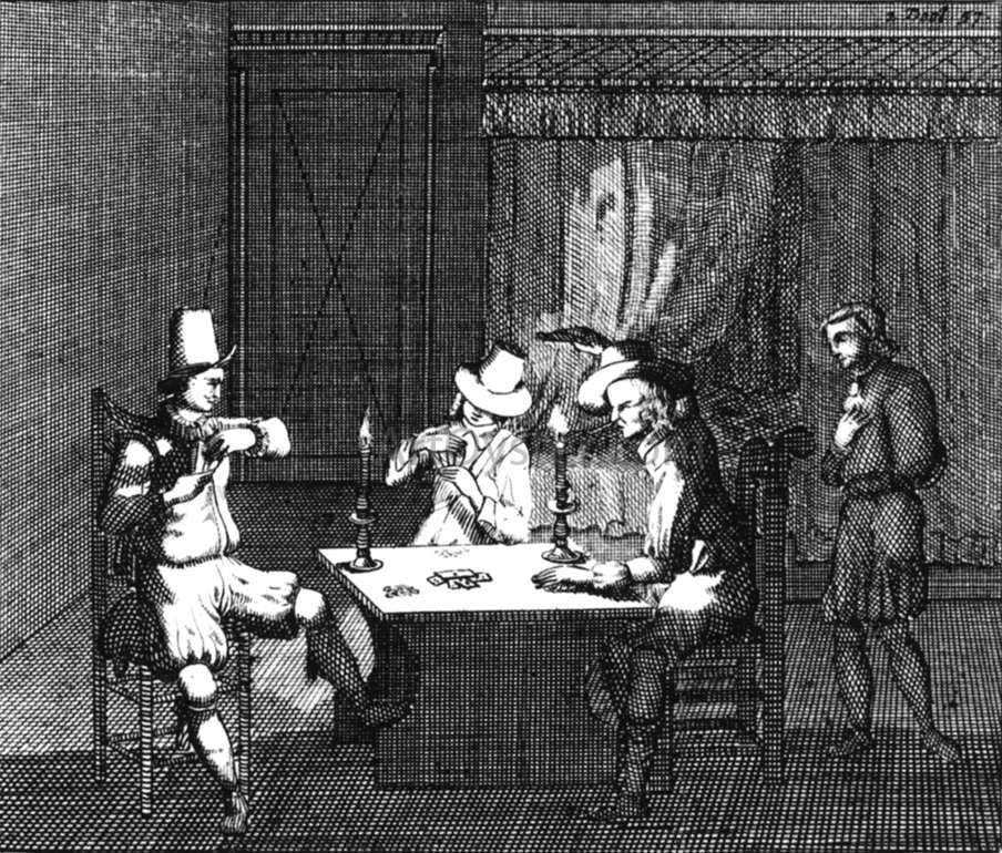 Unknown Printmakers Masters Illustration - Hand Painted Oil Painting