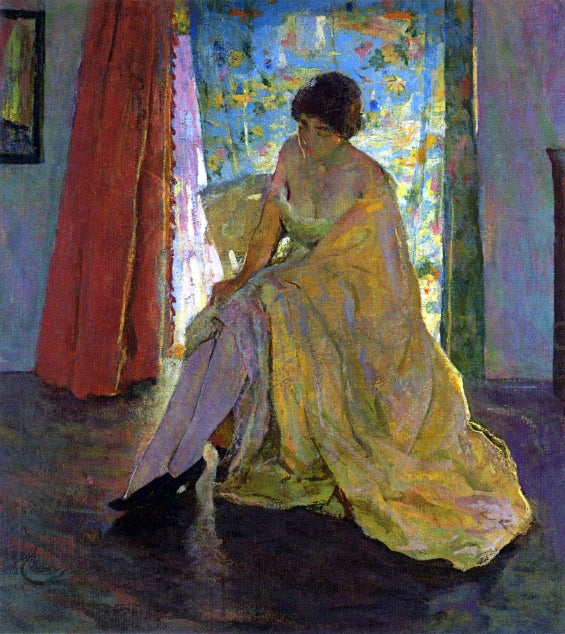 Charles Webster Hawthorne Impressionist Figure - Hand Painted Oil Painting