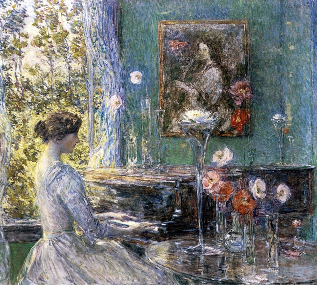 Theodore Robinson Improvisation - Hand Painted Oil Painting