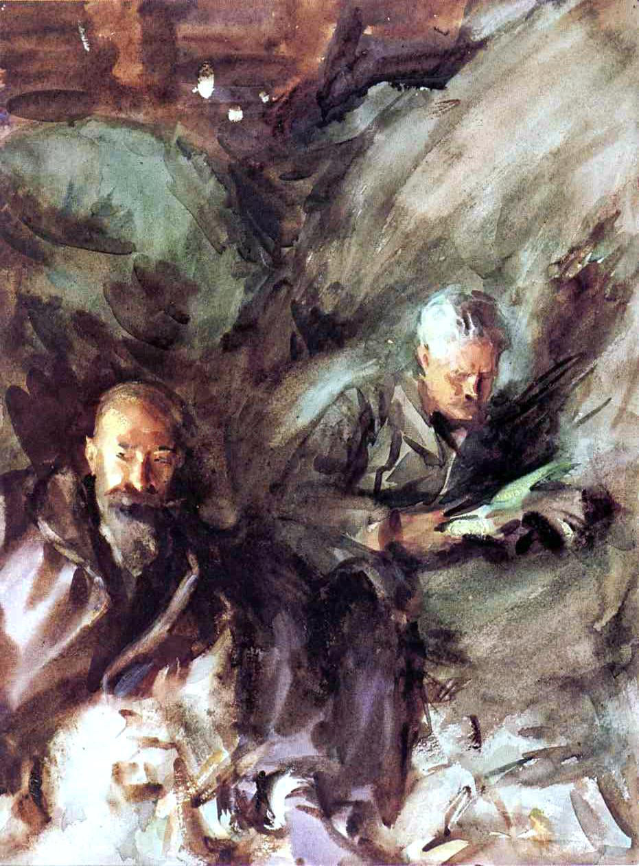 John Singer Sargent In a Hayloft - Hand Painted Oil Painting