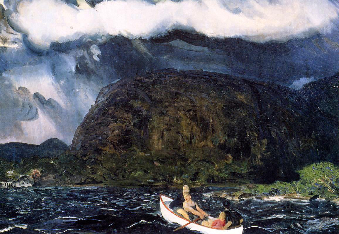  George Wesley Bellows In a Rowboat - Hand Painted Oil Painting