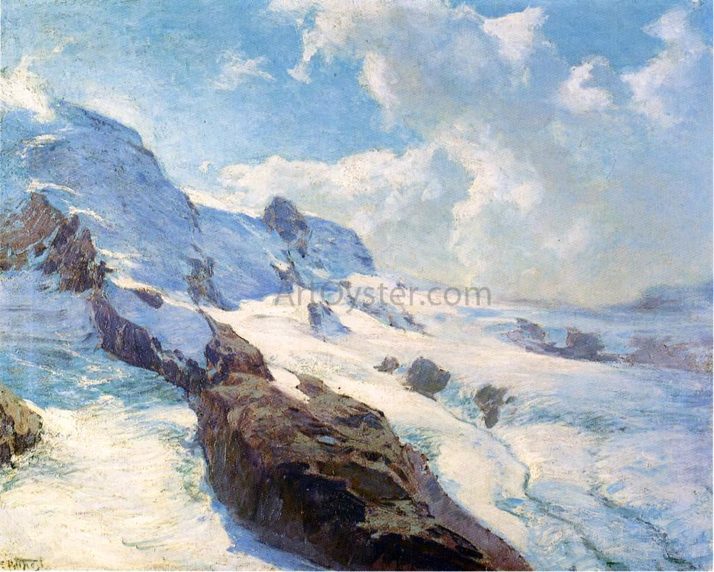 Edward Potthast In Cloud Regions - Hand Painted Oil Painting