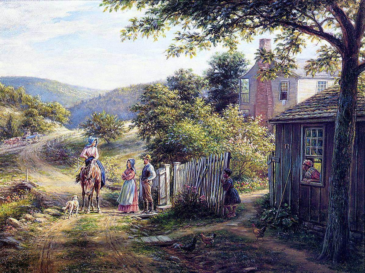 Edward Lamson Henry In East Tennessee - Hand Painted Oil Painting
