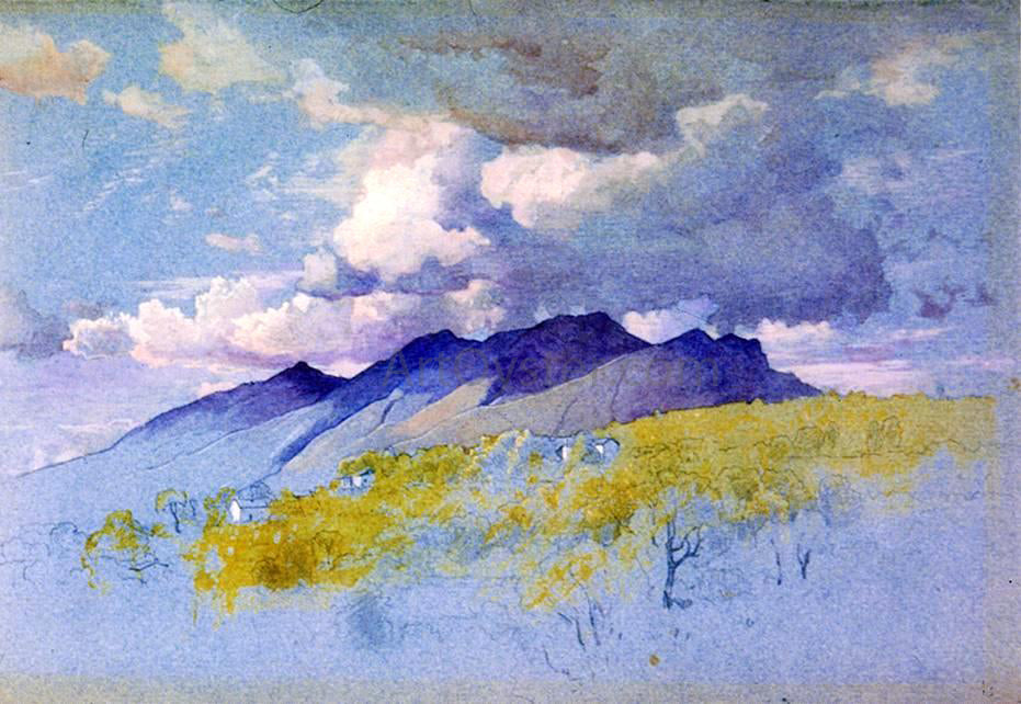  William Stanley Haseltine In the Appenines - Hand Painted Oil Painting