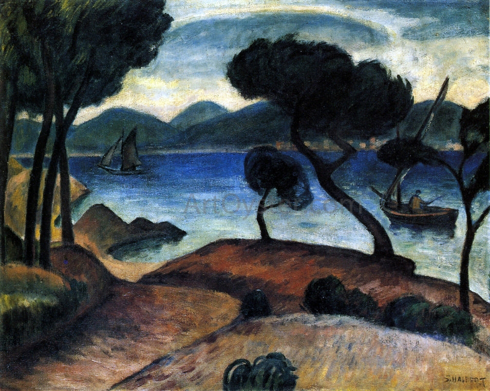 Samuel Halpert In the Cove - Hand Painted Oil Painting