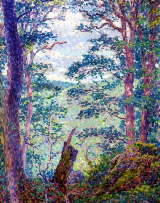 Georges Lacombe In the Forest - Hand Painted Oil Painting