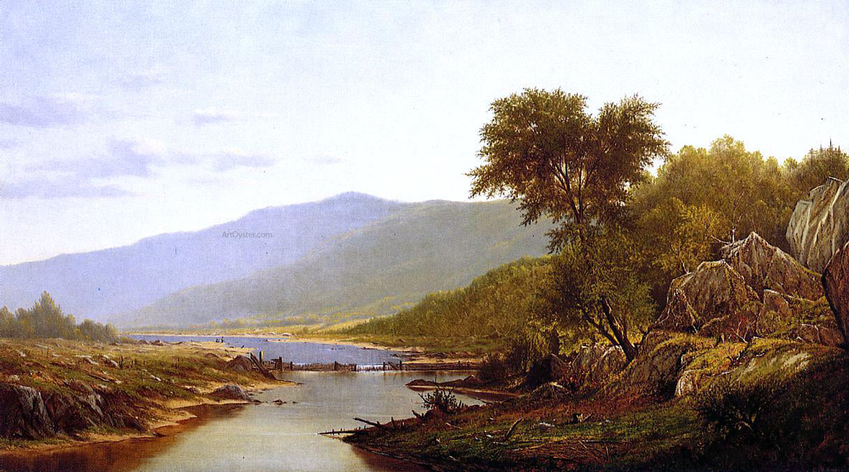 Charles W Knapp In the White Mountains - Hand Painted Oil Painting