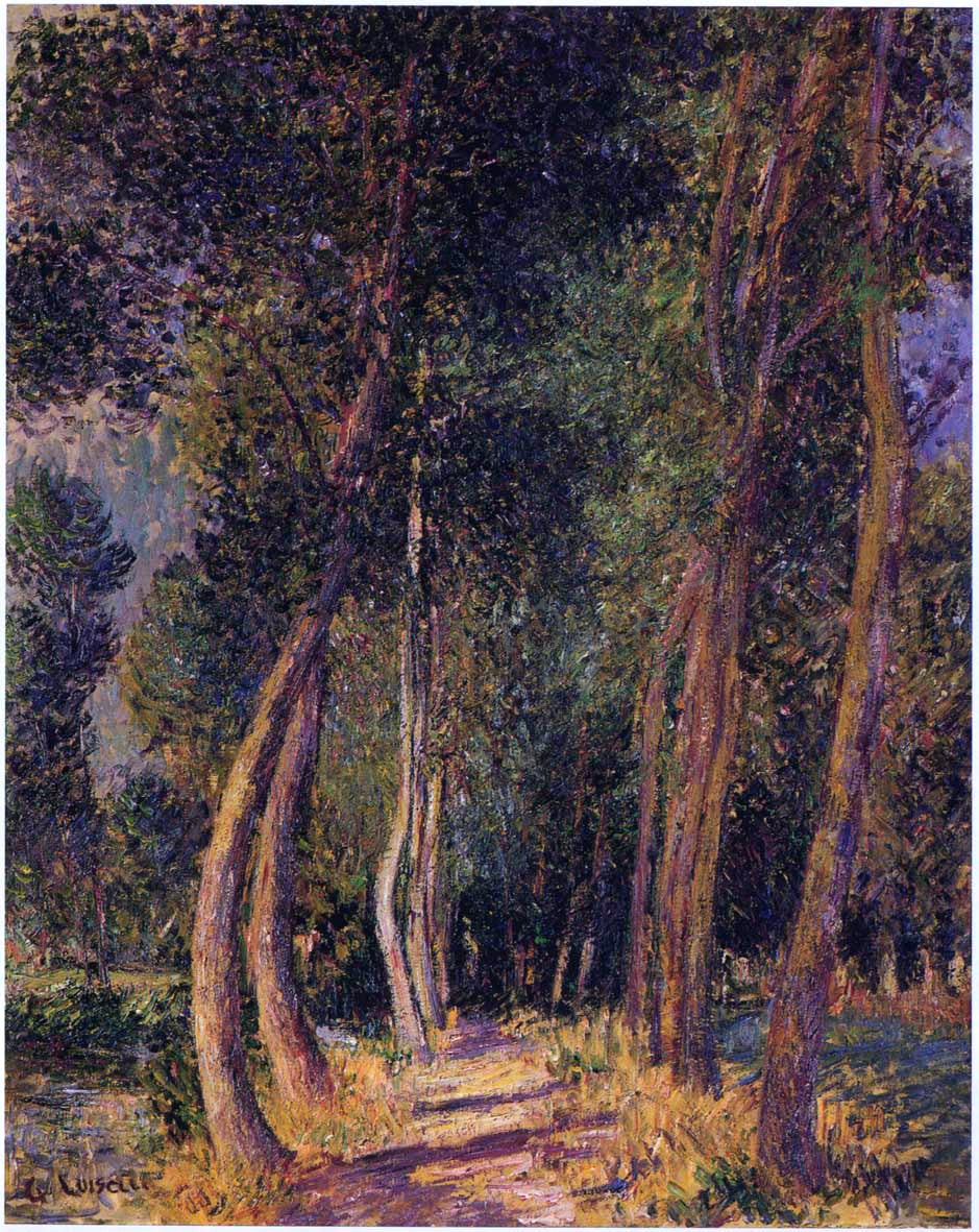 Gustave Loiseau In the Woods - Hand Painted Oil Painting