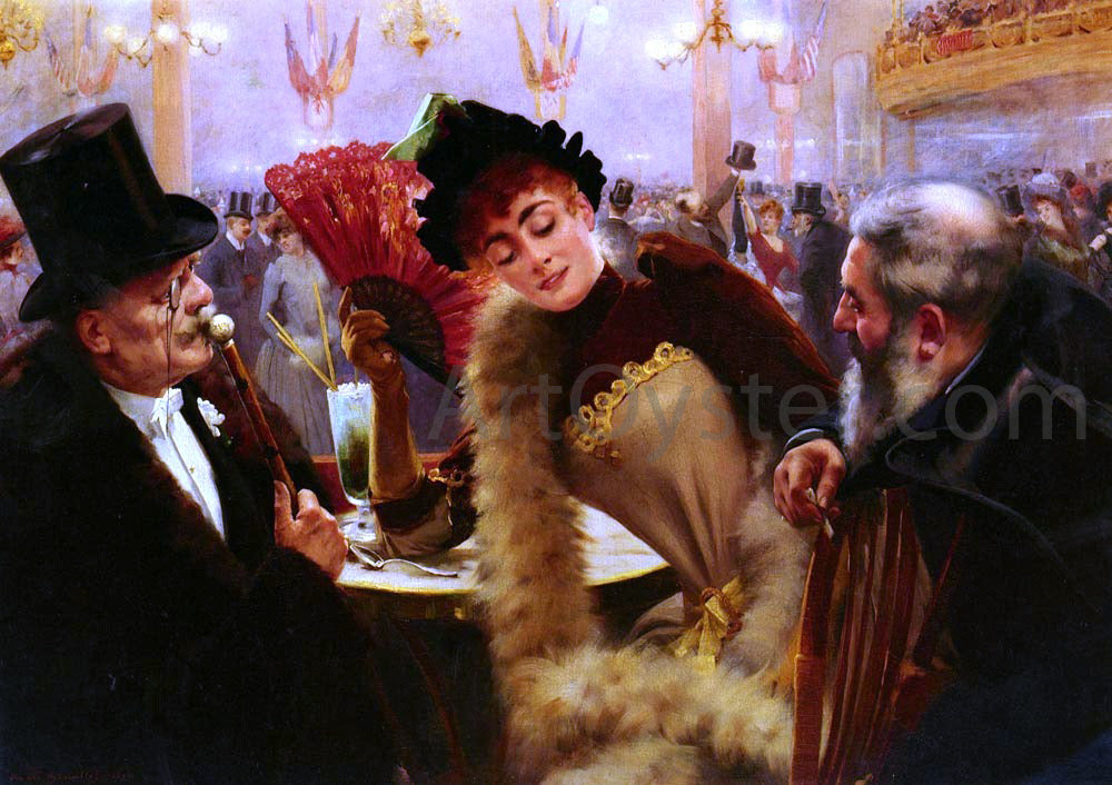 Pierre Andre Brouillet Independence Day - Hand Painted Oil Painting