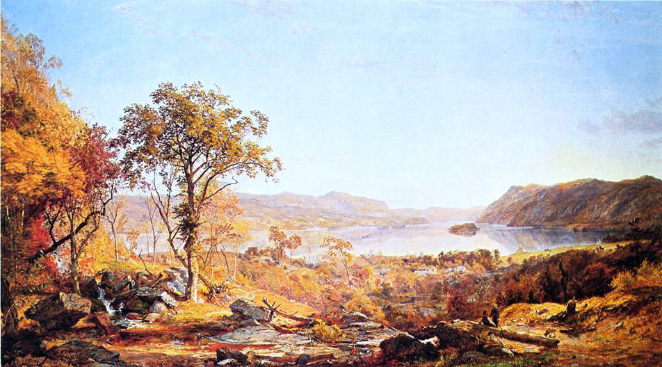 Jasper Francis Cropsey Indian Summer - Hand Painted Oil Painting