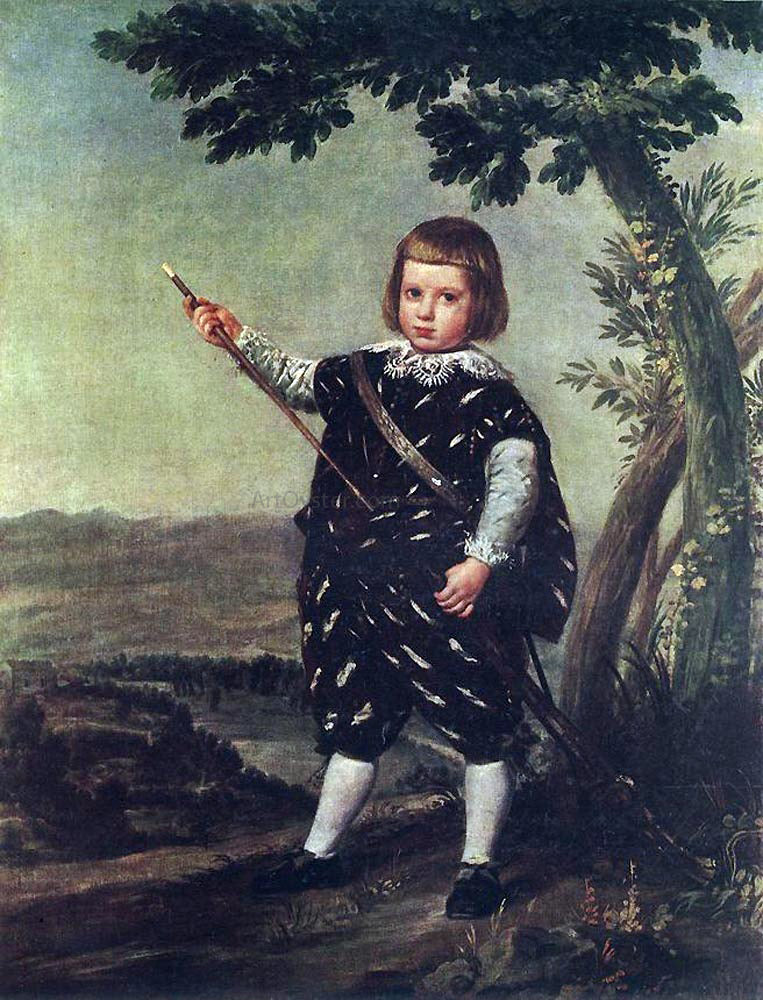Juan Bautista Martinez Del Mazo Infante Don Baltazar Carlos - Hand Painted Oil Painting