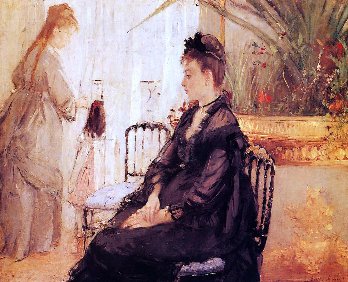 Berthe Morisot Interior - Hand Painted Oil Painting