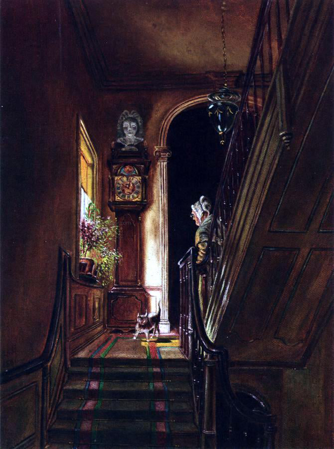 Edward Lamson Henry Interior at Petworth - Hand Painted Oil Painting