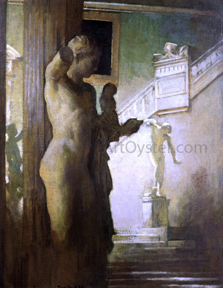  Edmund Tarbell Interior of the Corcoran Gallery of Art - Hand Painted Oil Painting