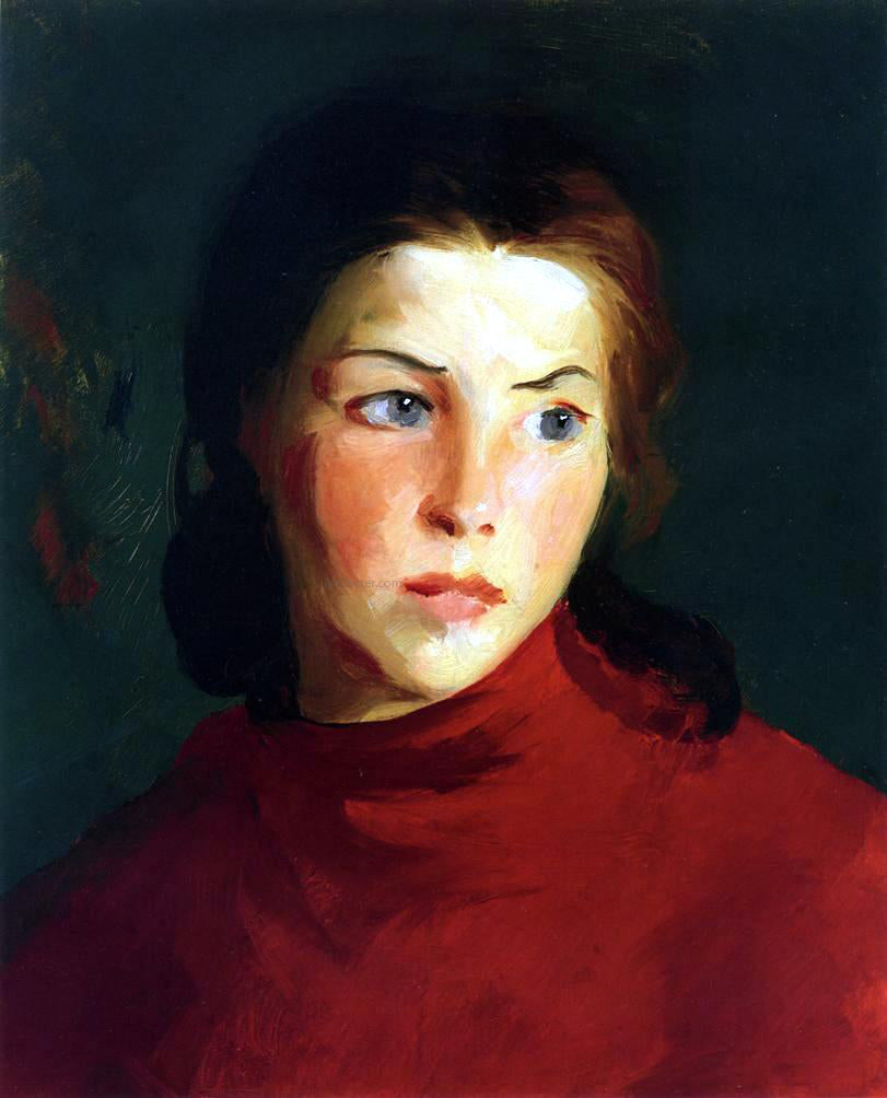 Robert Henri Irish Girl (Mary Lavelle) - Hand Painted Oil Painting