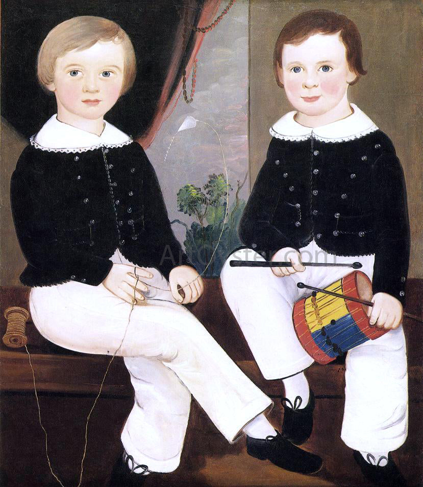 William Matthew Prior Isaac Josiah and William Mulford Hand - Hand Painted Oil Painting