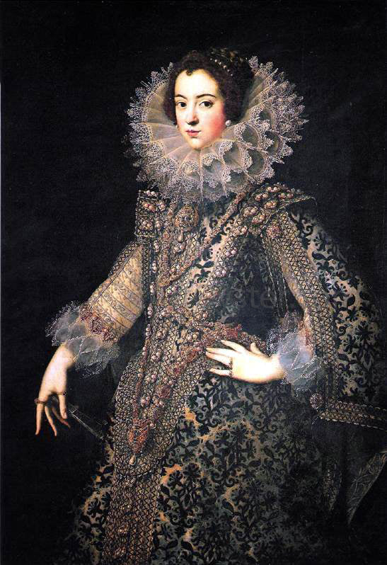 Rodrigo De Villandandro Isabel of France - Hand Painted Oil Painting