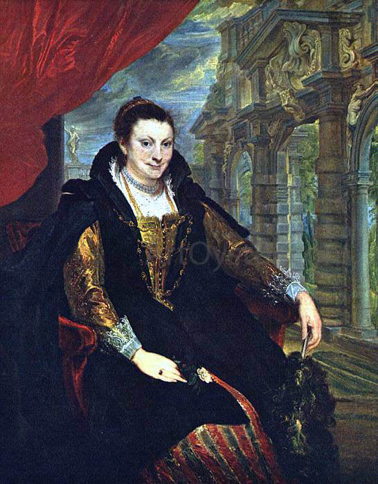 Sir Antony Van Dyck Isabella Brandt - Hand Painted Oil Painting
