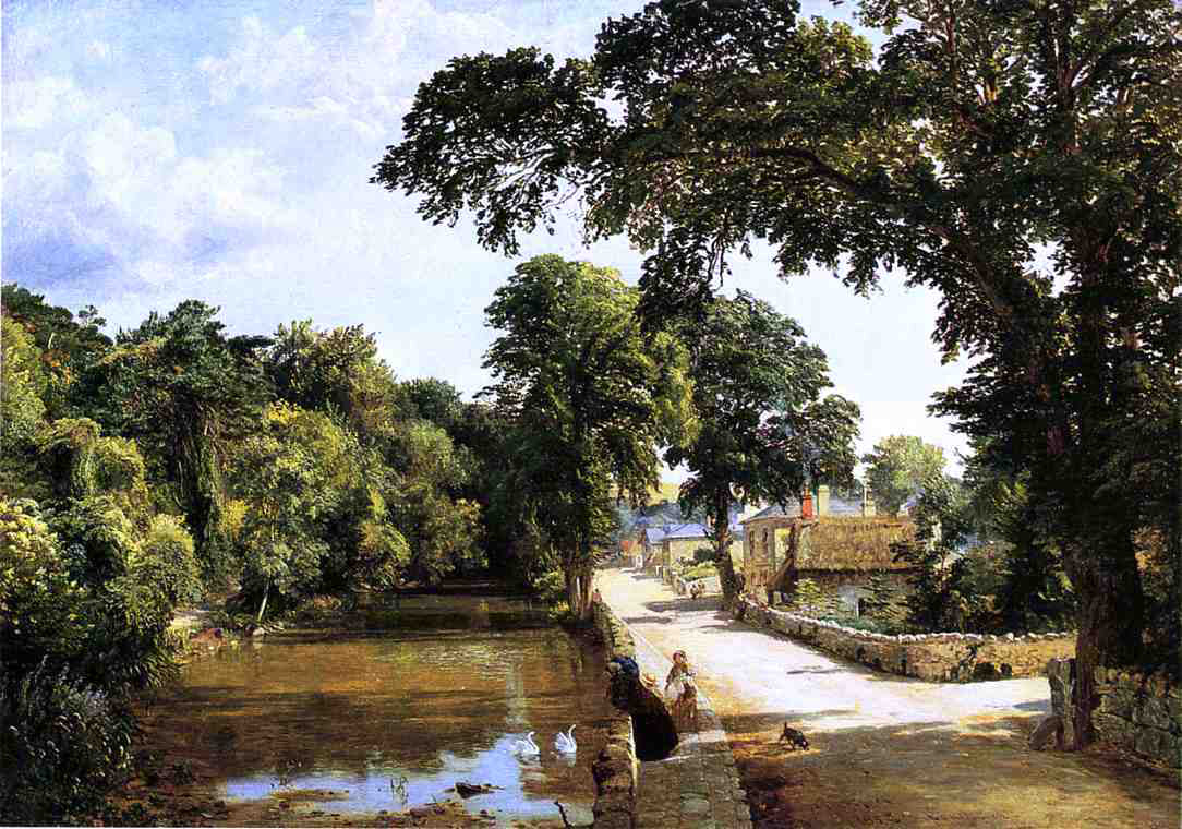 Jasper Francis Cropsey Isle of Wight - Hand Painted Oil Painting