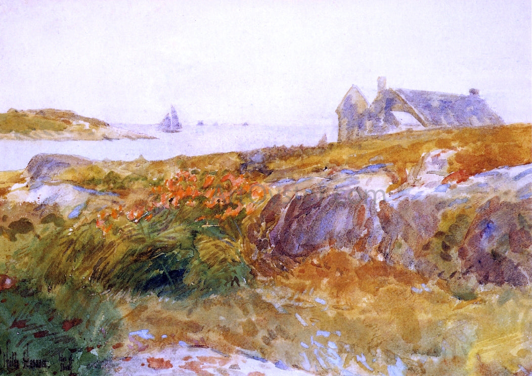 Frederick Childe Hassam Isles of Shoals - Hand Painted Oil Painting