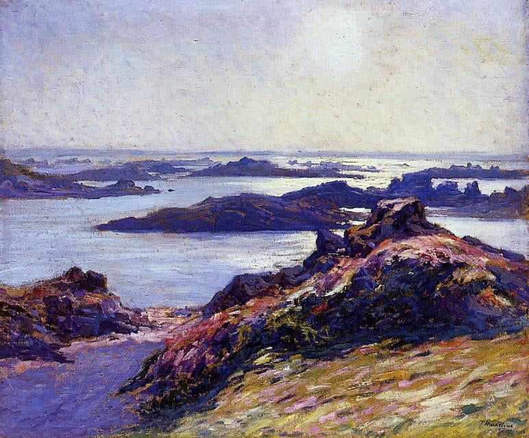 Paul Madeline Islets at Brehat - Hand Painted Oil Painting