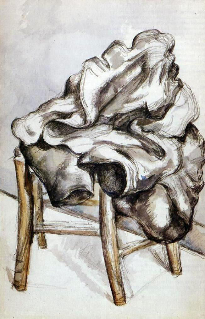 Paul Cezanne Jacket on a Chair - Hand Painted Oil Painting