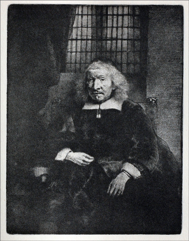  Rembrandt Van Rijn Jacob Haring: Portrait Known as 'The Old Haring' - Hand Painted Oil Painting