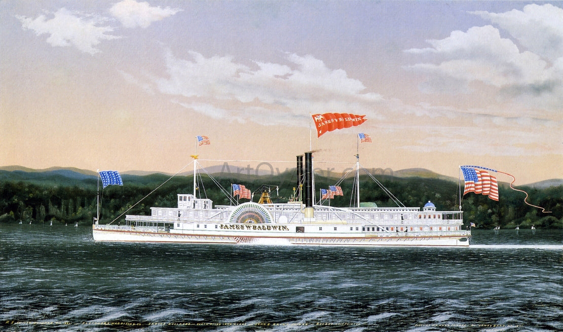 James Bard James W. Baldwin - Hand Painted Oil Painting