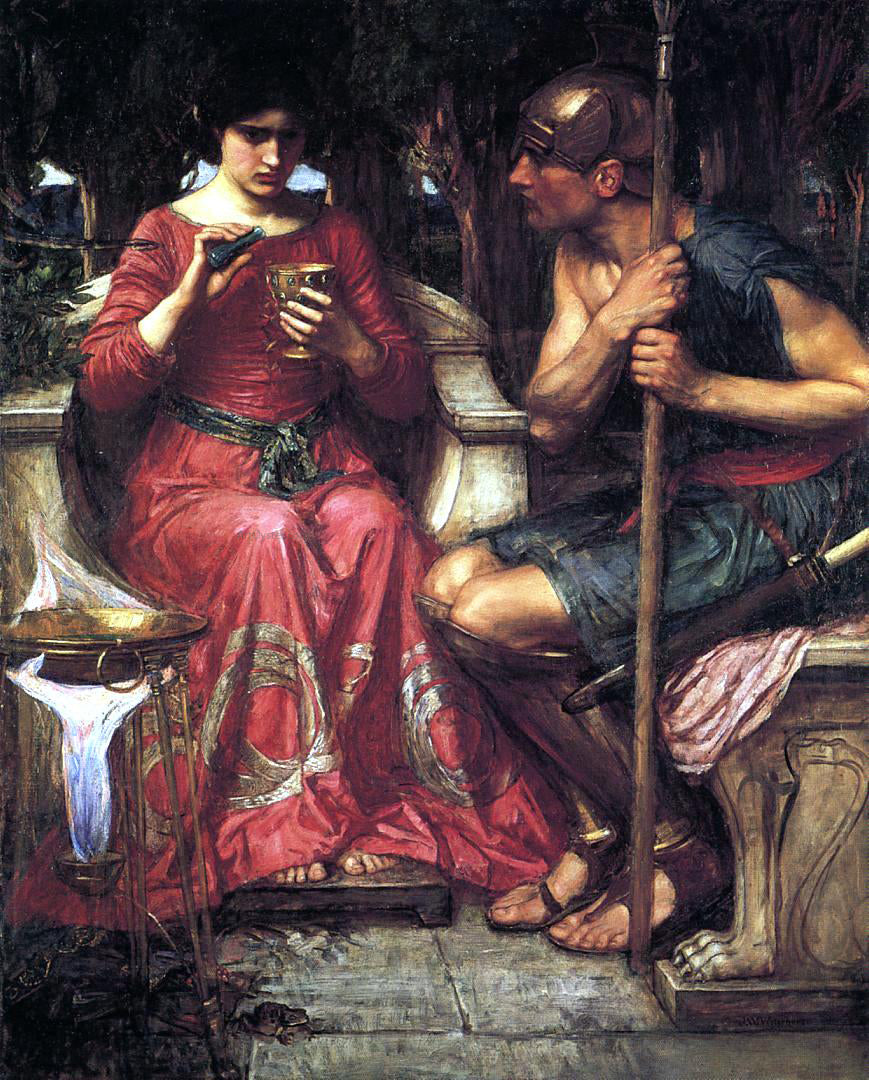 John William Waterhouse Jason and Medea - Hand Painted Oil Painting
