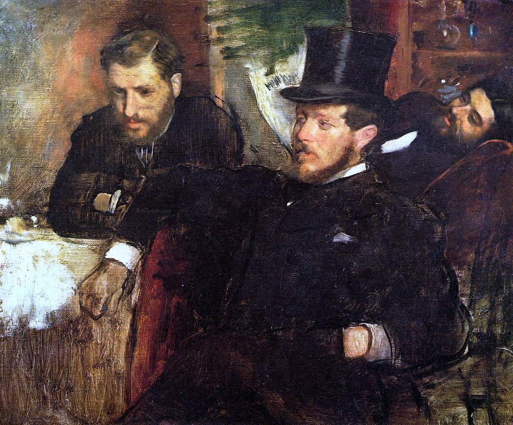  Edgar Degas Jeantaud, Linet and Laine - Hand Painted Oil Painting