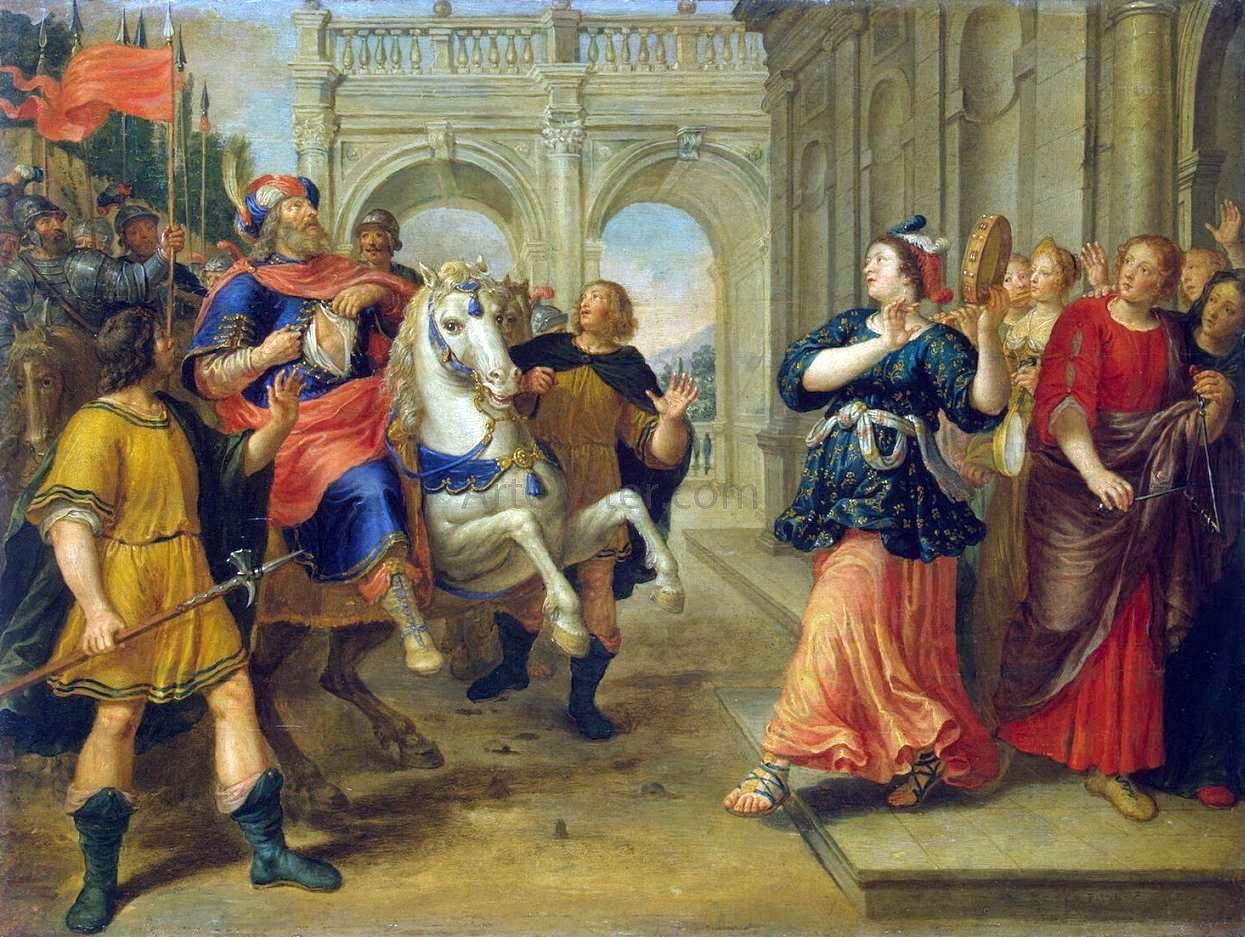 Pieter Van Lint Jephthae's Daughter - Hand Painted Oil Painting