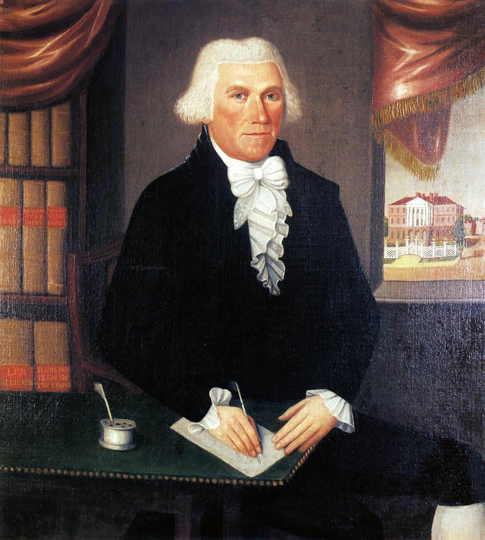 Joseph Steward Jeremiah Halsey - Hand Painted Oil Painting