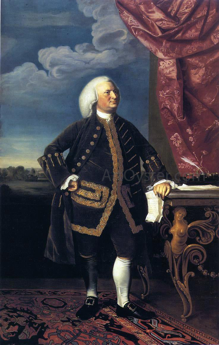 John Singleton Copley Jeremiah Lee - Hand Painted Oil Painting