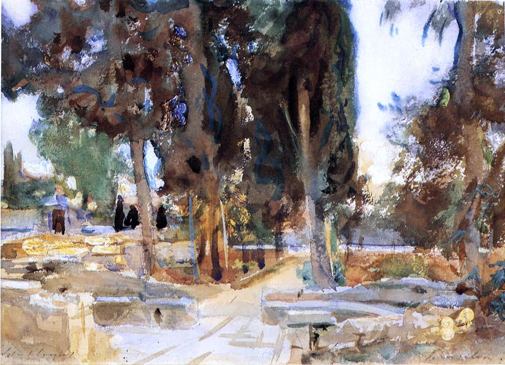 John Singer Sargent Jerusalem - Hand Painted Oil Painting