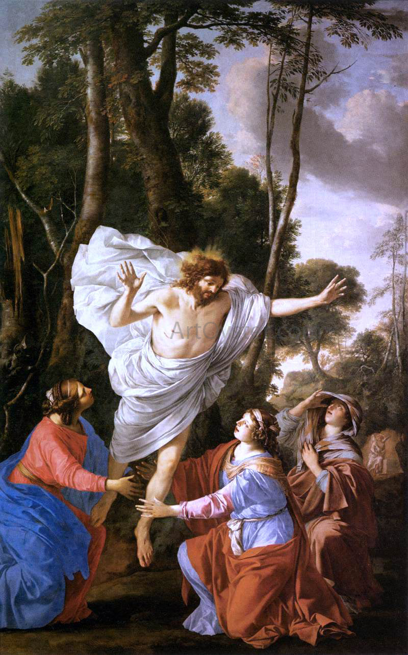 Laurent De La Hire Jesus Appearing to the Three Marys - Hand Painted Oil Painting