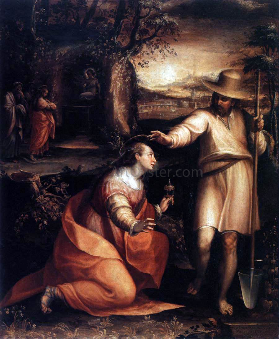 Lavinia Fontana Jesus Appears to Mary Magdalene - Hand Painted Oil Painting