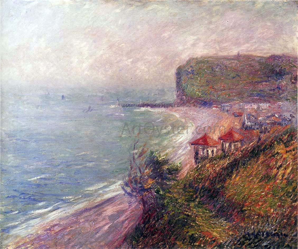 Gustave Loiseau Jetty at Fecamp - Hand Painted Oil Painting