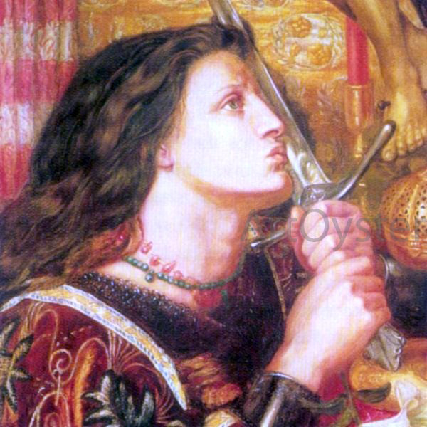 Howard Pyle Joan of Arc - Hand Painted Oil Painting