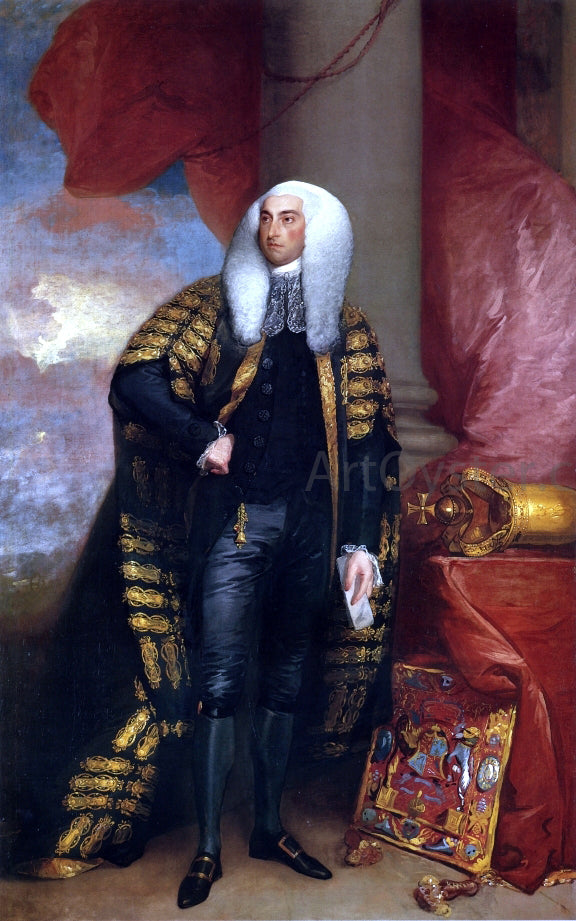 Gilbert Stuart John Fitzgibbon - Hand Painted Oil Painting