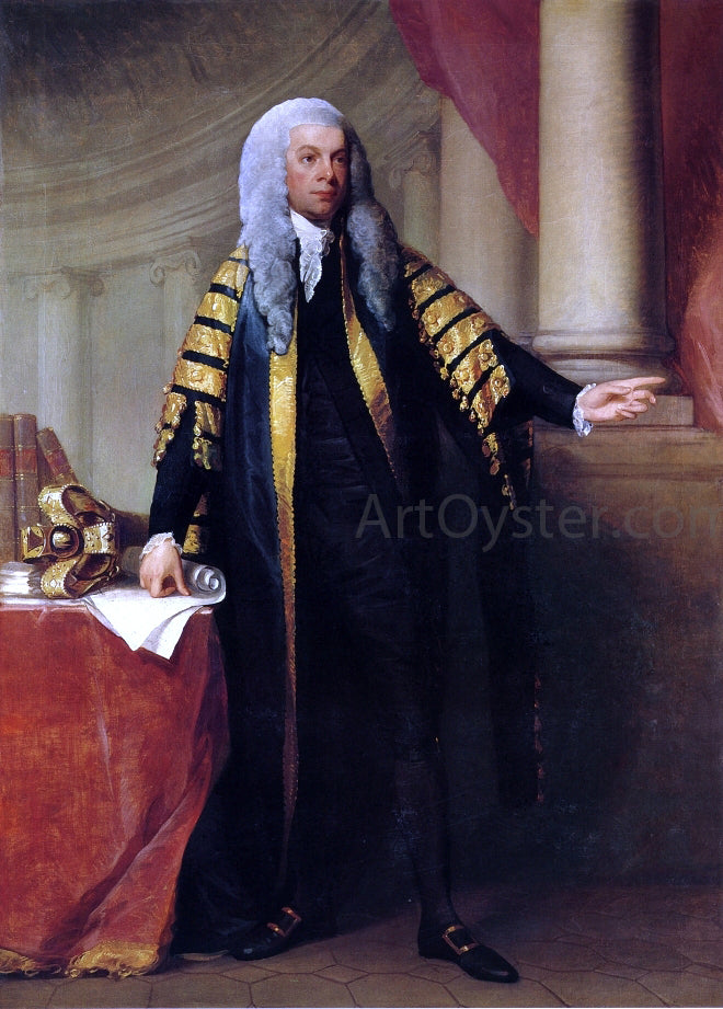 Gilbert Stuart John Foster - Hand Painted Oil Painting