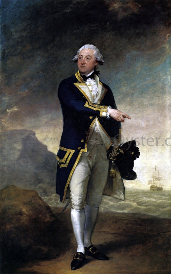Gilbert Stuart John Gell - Hand Painted Oil Painting